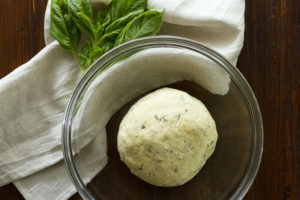 herbed pizza dough