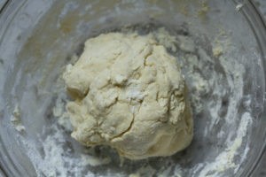 knead to combine ingredients