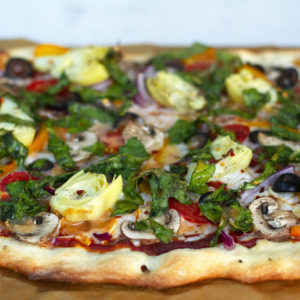 loaded veggie pizza