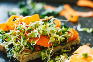Hummus Toast