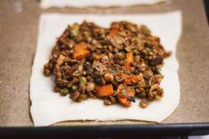 Lentil Wellington Hand Pie