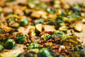 Spicy Roasted Brussels Sprouts