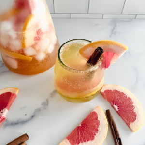 Cinnamon Grapefruit Non-Alcoholic Cocktail