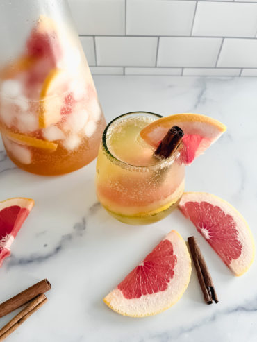 Cinnamon Grapefruit Non-Alcoholic Cocktail