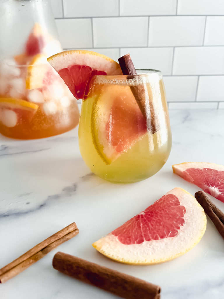 Cinnamon Grapefruit Non-Alcoholic Cocktail