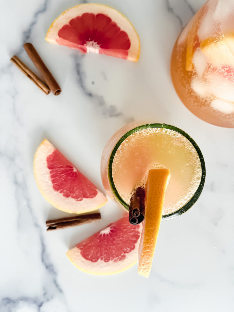 Cinnamon Grapefruit Non-Alcoholic Cocktail