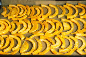 cut pumpkin