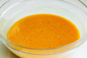 Pumpkin Focaccia with Garlic Chili Oil
