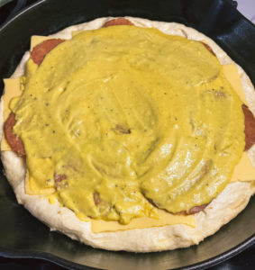 Croque Monsieur Pizza