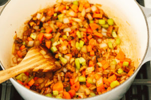 French Inspired Lentil Soup