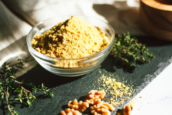 3 Ingredient Vegan Parmesan