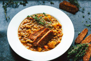 French Inspired Lentil Soup