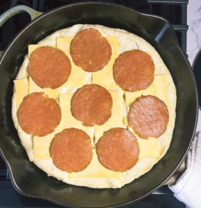 Croque Monsieur Pizza
