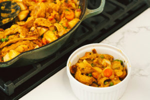Individual Vegan Chicken Pot Pies