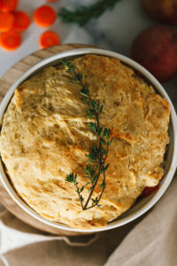 Individual Vegan Chicken Pot Pies