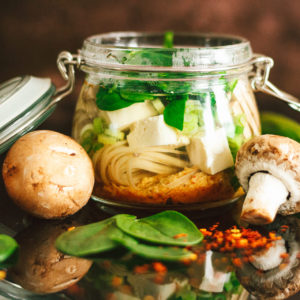 Pour Over Spicy Miso Noodle Soup