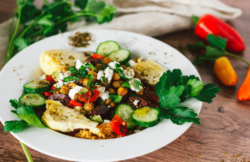 Mediterranean Vegetable Cous Cous