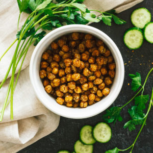 Crispy Za'atar Chickpeas