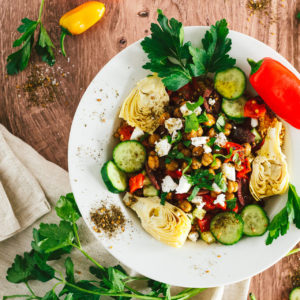 Mediterranean Vegetable Couscous Bowl