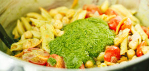 Fast Pesto Pasta