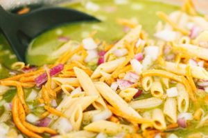 Fast Pesto Pasta