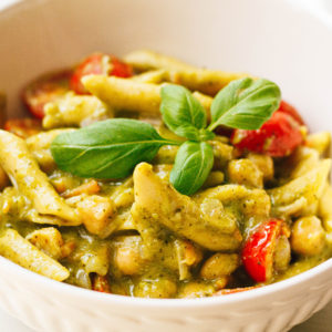Fast Pesto Pasta