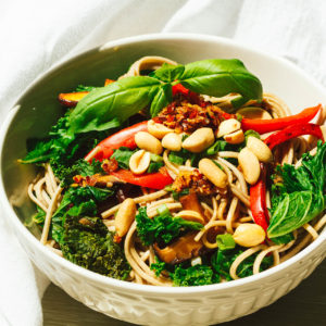 Easy Veggie Soba Noodles