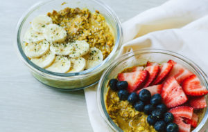 Ginger Turmeric Overnight Oats