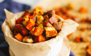 Oil Free Breakfast Sweet Potatoes