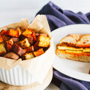 Oil Free Breakfast Sweet Potatoes