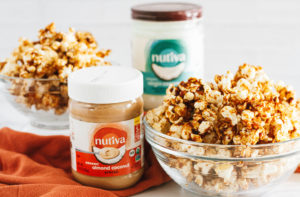 Coconut Almond Vegan Caramel Corn