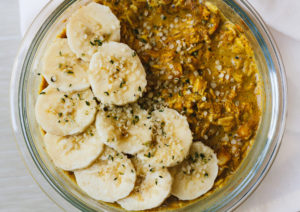 Ginger Turmeric Overnight Oats