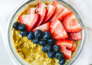 Ginger Turmeric Overnight Oats