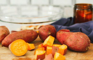 Oil Free Breakfast Sweet Potatoes