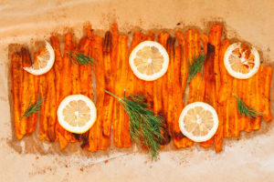 Vegan Everything Bagel Dip with Carrot Lox