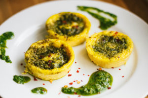 Vegan Pesto Egg