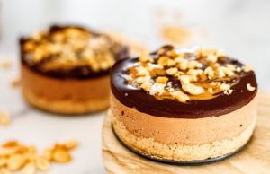 Vegan Protein Cookie Crumble Ice Cream Cake