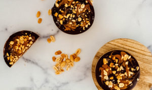 Vegan Protein Cookie Crumble Ice Cream Cake