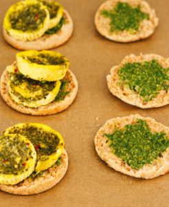 Vegan Pesto Egg