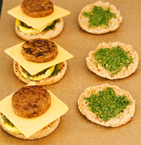 Vegan Pesto Egg