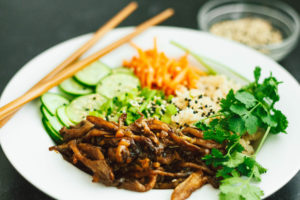 Teriyaki Mushroom Bowls