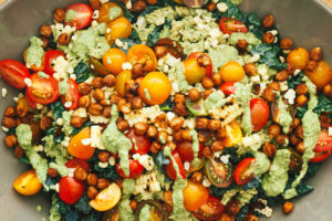 Summer Veggie Pasta Salad with Smokey Chickpeas