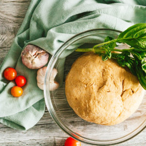 White Whole Wheat Pizza Crust