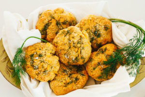Cheezy Dill Biscuits