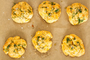 Cheezy Dill Biscuits
