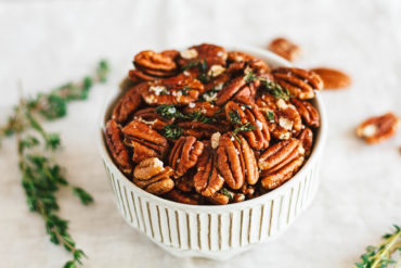 Thyme Roasted Pecans